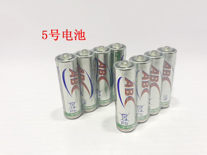 5号电池白绿 4颗装 1200颗装箱