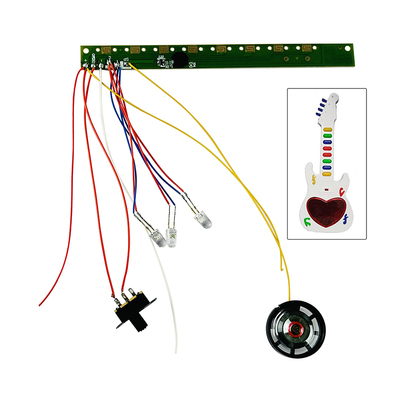 8键吉他玩具PCBA