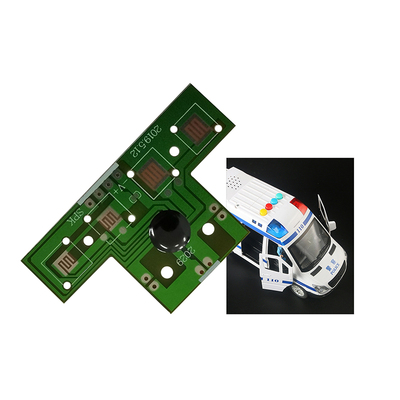 4键玩具警车PCBA